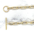 14K Yellow Gold 18.5