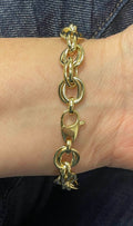 14K Yellow Gold 8
