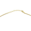 14K Yellow Gold Choker Necklace 16