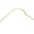 14K Yellow Gold Choker Necklace 16