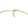 14K Yellow Gold Choker Necklace 16