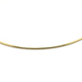 14K Yellow Gold Choker Necklace 16