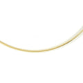 14K Yellow Gold Choker Necklace 16