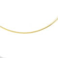 14K Yellow Gold Choker Necklace 16