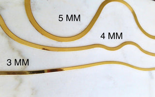 14K Solid Yellow Gold Herringbone Chain Necklace, 16" 18" 20" 24" Inch, 3mm 4mm 5mm Thick, 14K Herringbone Woman Gold Chain