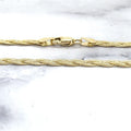 Solid 14K Yellow Gold 18