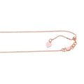 Solid 14K Rose Gold 22