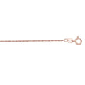 Solid 14K Gold 1.1mm Singapore Necklace, 16