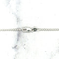 Solid 14K Gold Bead Chain with Lobster Lock, 1.5mm Wide, 16