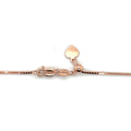 Solid 14K Rose Gold 22