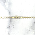 Solid 14K Yellow Gold 3.2mm 4.5mm 5.5mm 6.3mm Mariner Necklace, 16