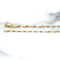 14K Yellow Gold 1.7mm Sparkle Valentino Chain , 16