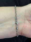 14K White Gold 7