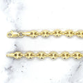 14K Yellow Gold 4.7MM Puffed Mariner Bracelet, 6