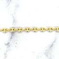 14K Yellow Gold 4.7MM Puffed Mariner Bracelet, 6