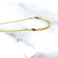 14K Yellow Gold 16