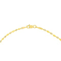 14K Yellow-white Gold 2.10mm Y/W Dorica Chain with Lobster Lock 10