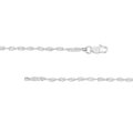 14K White Gold 2.10mm Twisted Dorica Chain with Lobster Lock 10