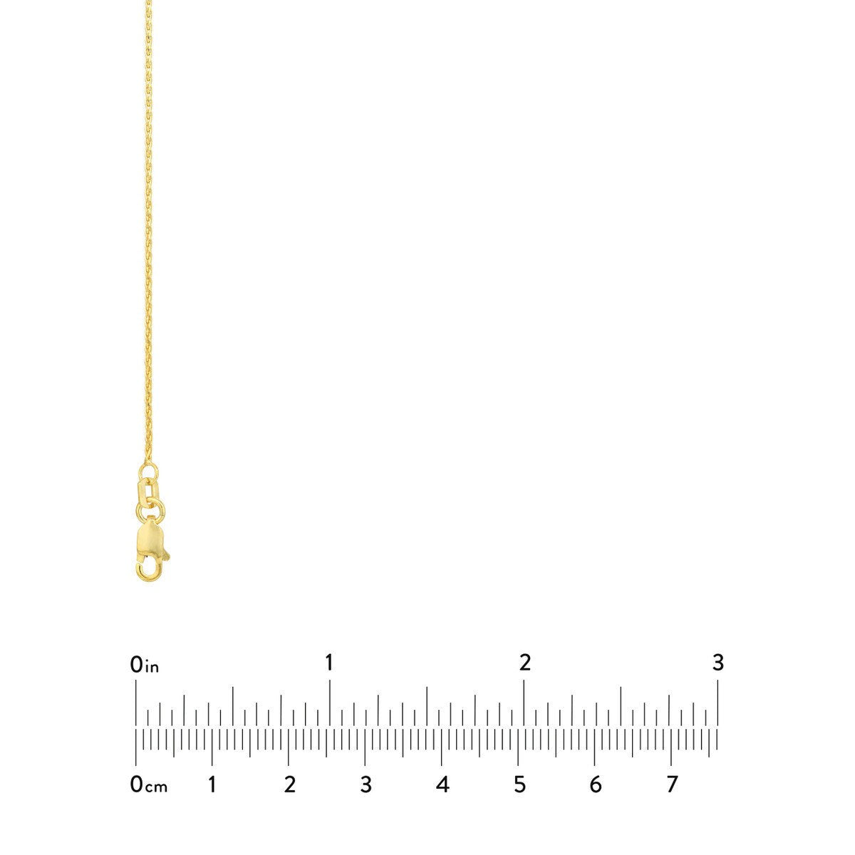 14K Dainty Yellow Gold Wheat Chain Anklet, Diamond Cut, 1.05mm Wide, Lobster Lock, 10" Long, Anklets For Women