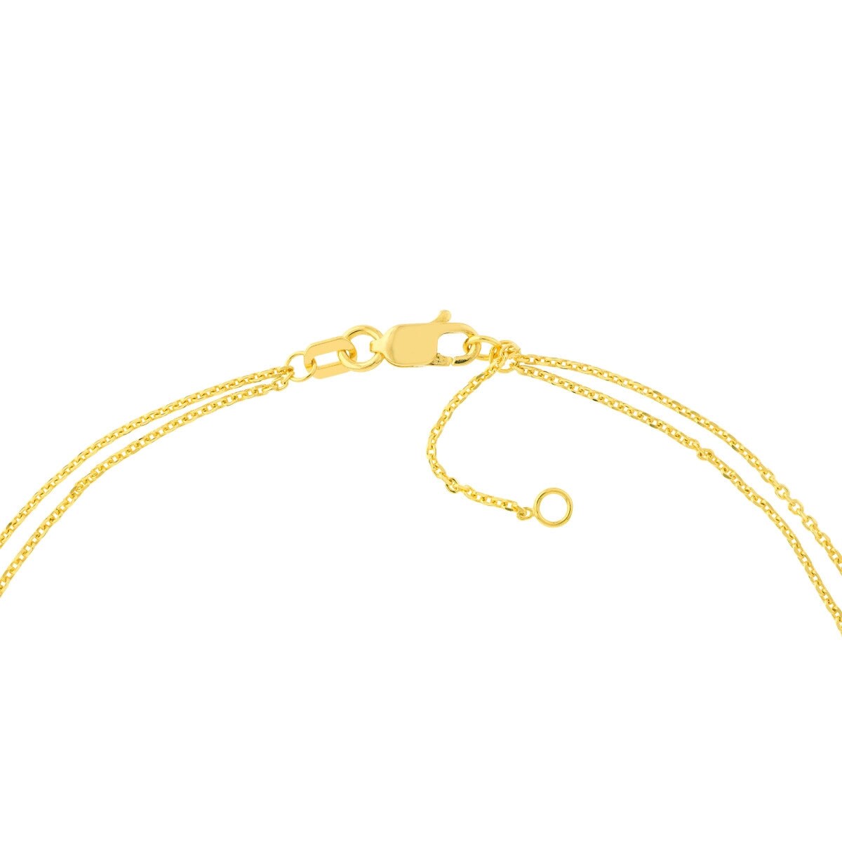 14K Yellow Gold 1/20ct Diamond Drape Anklet 10", Dainty Gold Jewelry, Minimalist, Gift For Her, Handmade Jewelry, Anklets For Women