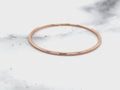 14K Rose Gold 30mm Endless Hoop Earrings, 1.2mm Thick, Thin Hoops, Continuous Hoops, Real Gold Earrings, Thin Hoops, Women