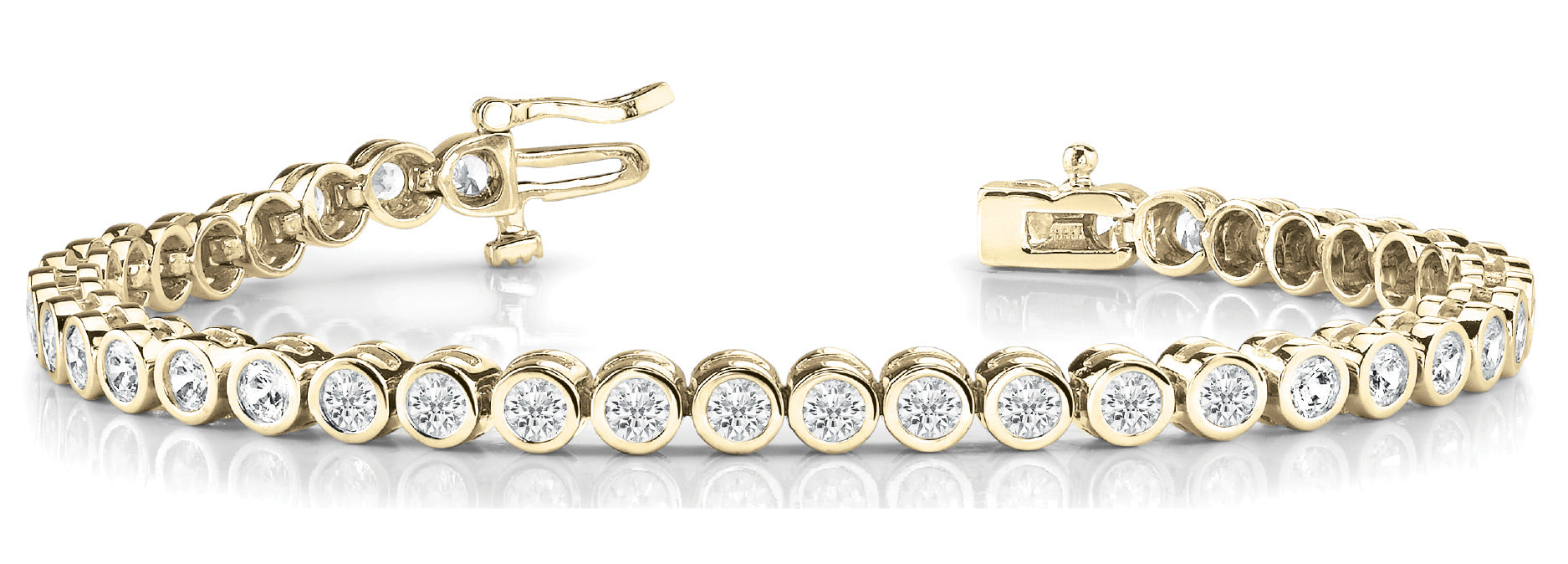 Radiant Elegance: 4 Ct.t.w. Diamond Tennis Bracelet – Splendid Jewellery